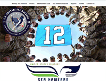 Tablet Screenshot of militaryseahawkers.org